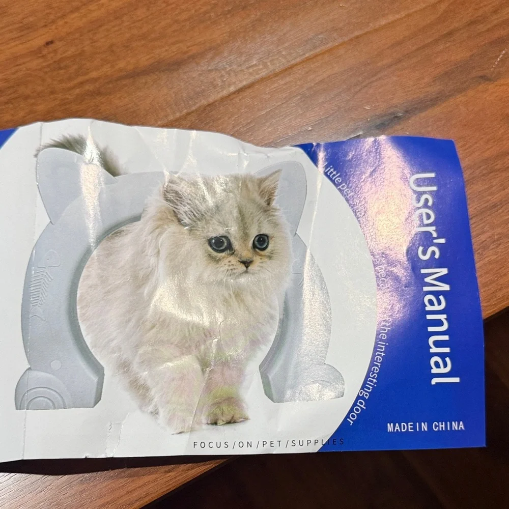 Cat White Access Door Size XL NWT